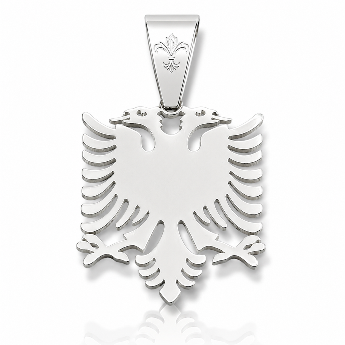 Albanischer Adler Anhänger (Shqiptar) 2.0 aus Edelstahl