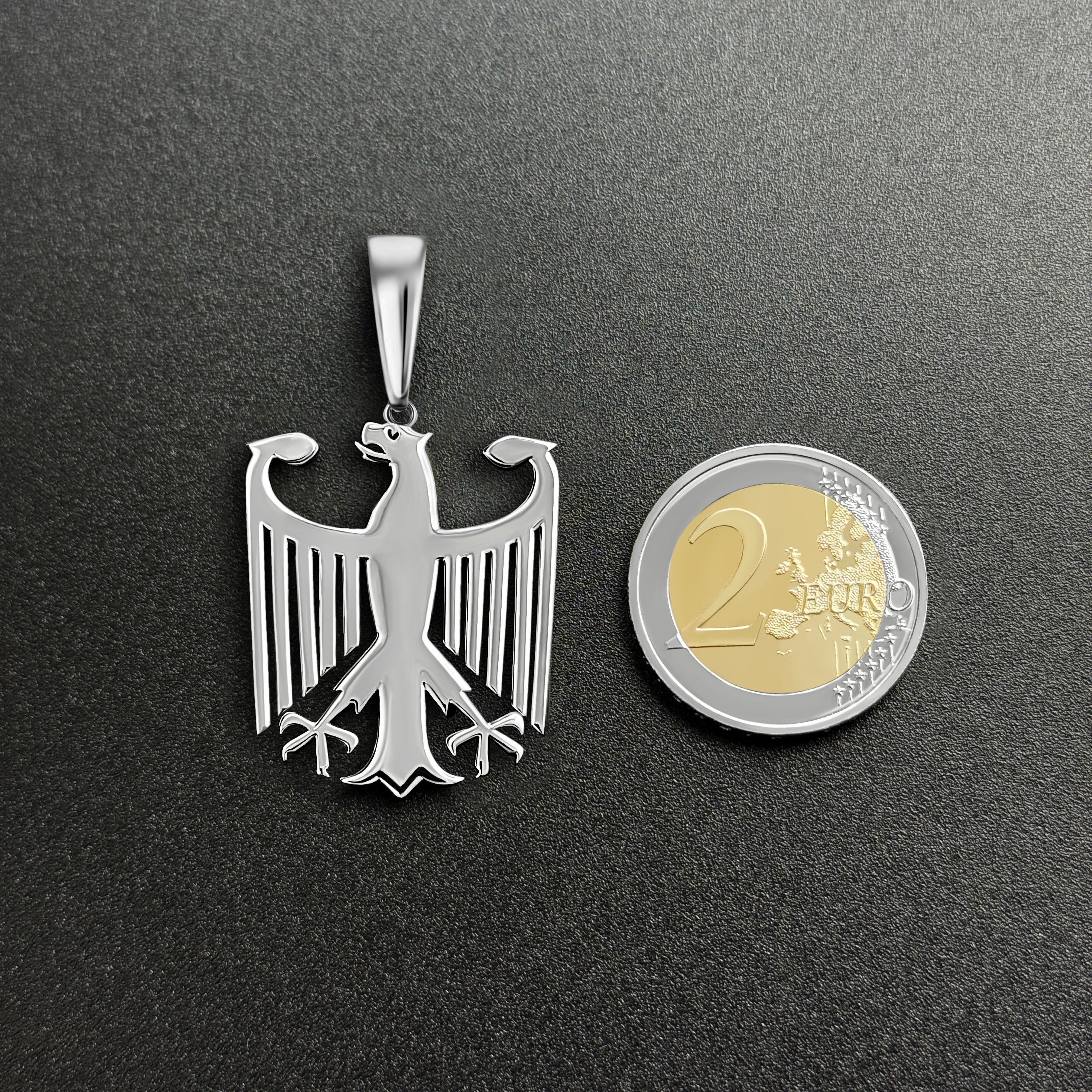L&T Deutschland Adler Anhänger aus 925 Sterling Silber