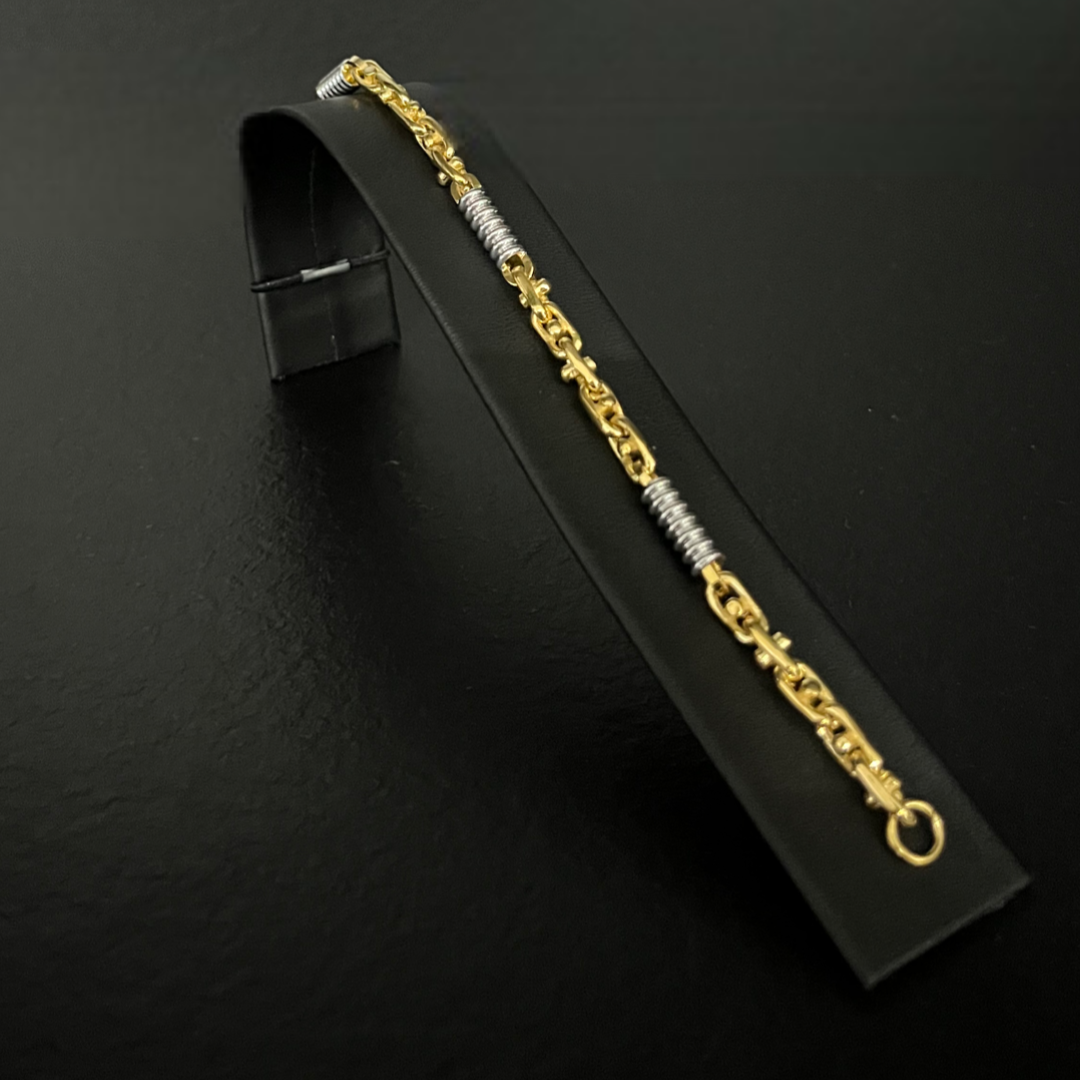 Monte Carlo Bi-Color Armband 5mm
