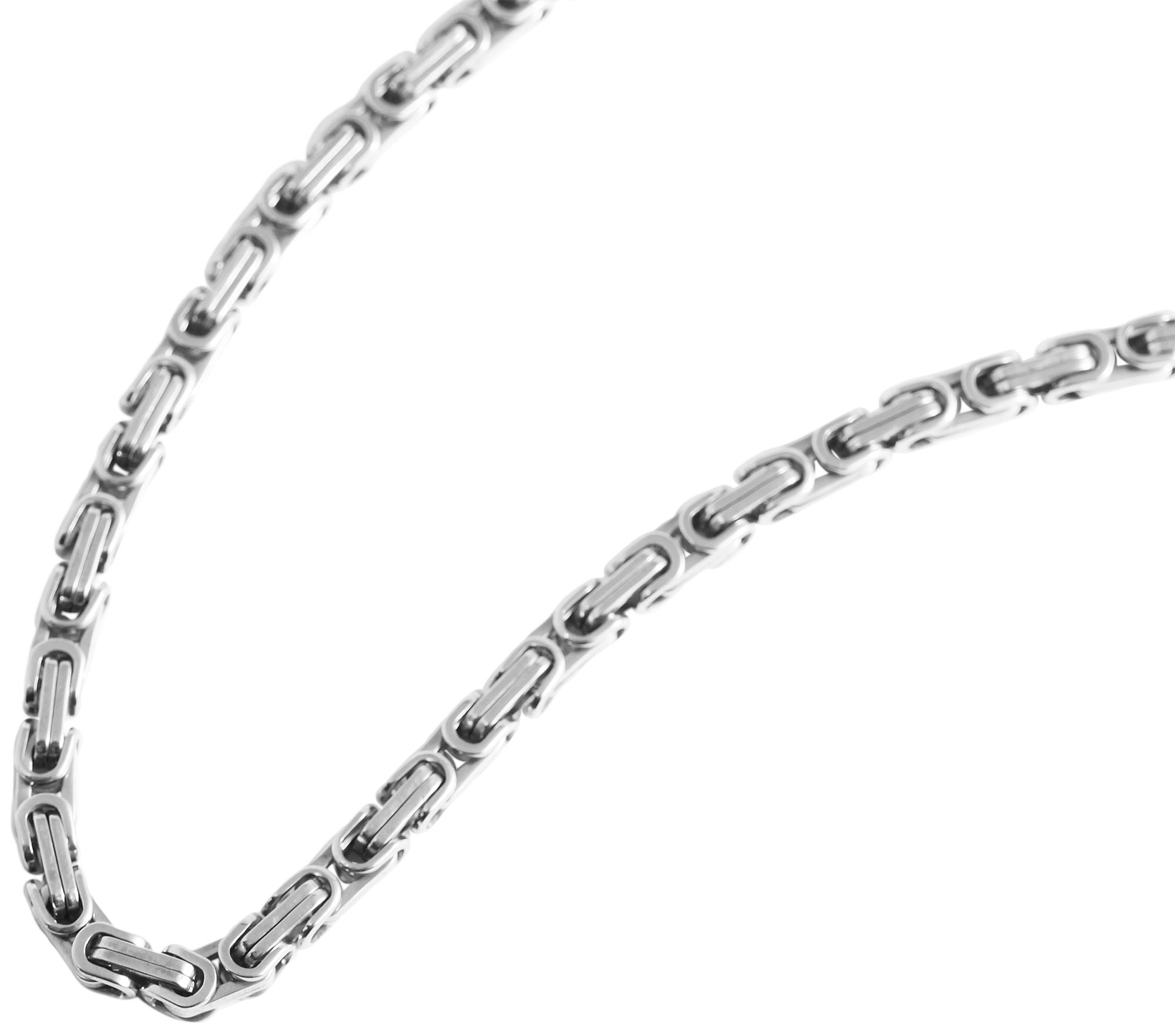 L&T Königskette 2.0 4mm breit aus Edelstahl