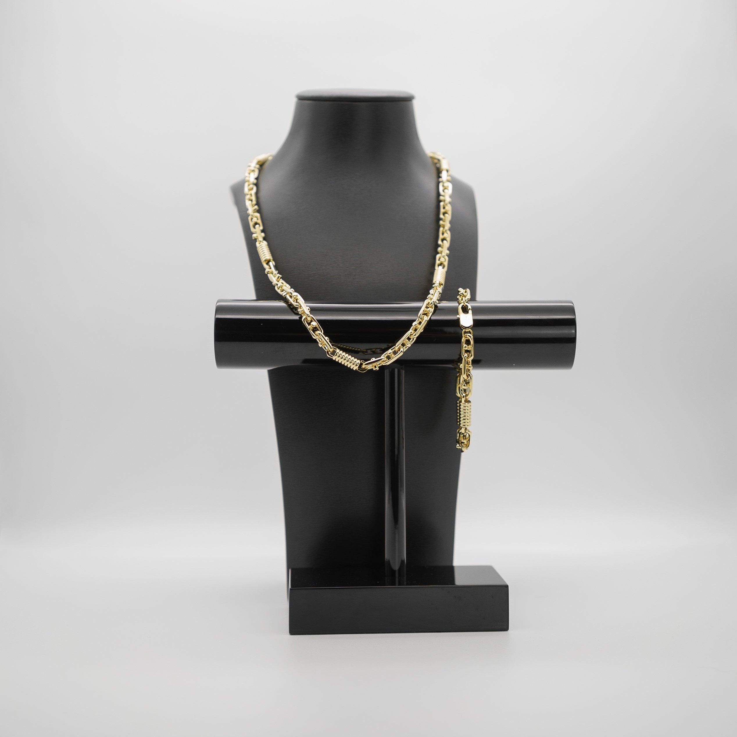 Monte Carlo Kette Set mit Armband 7mm