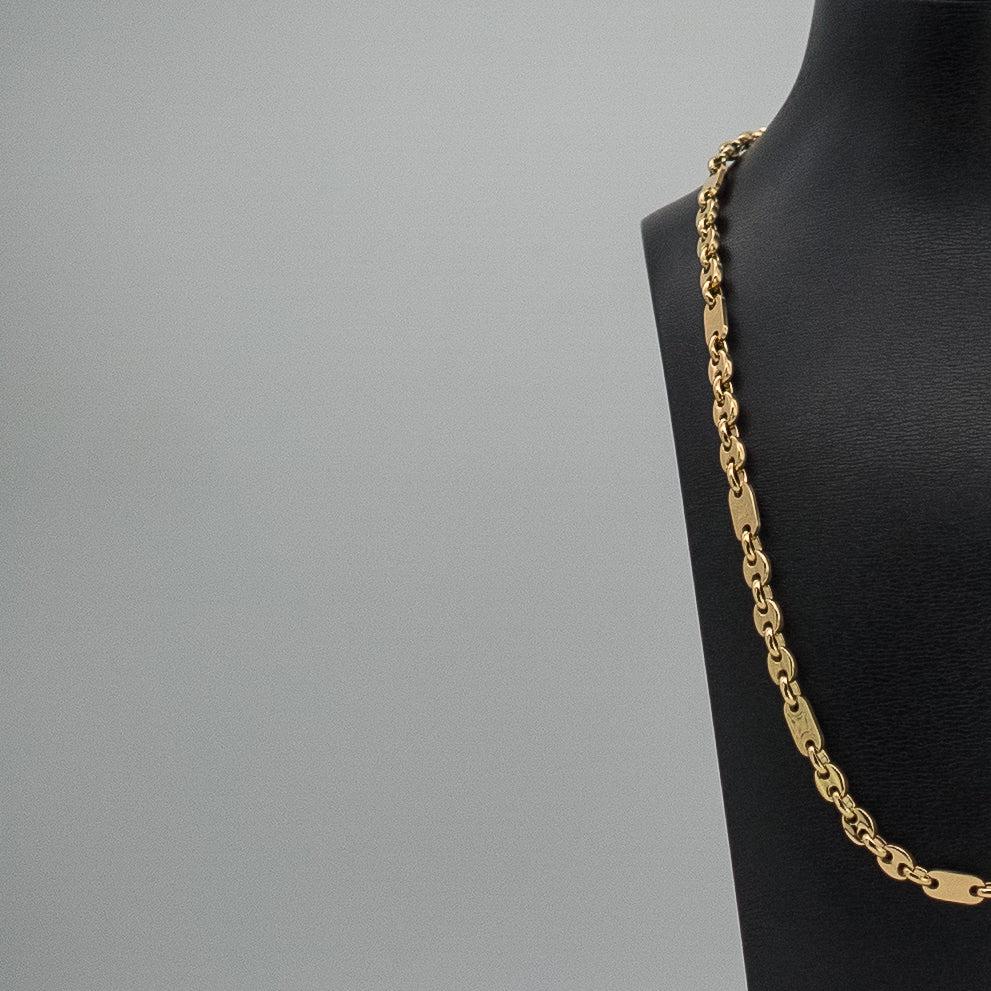 Platten Bohnen Kette 6mm