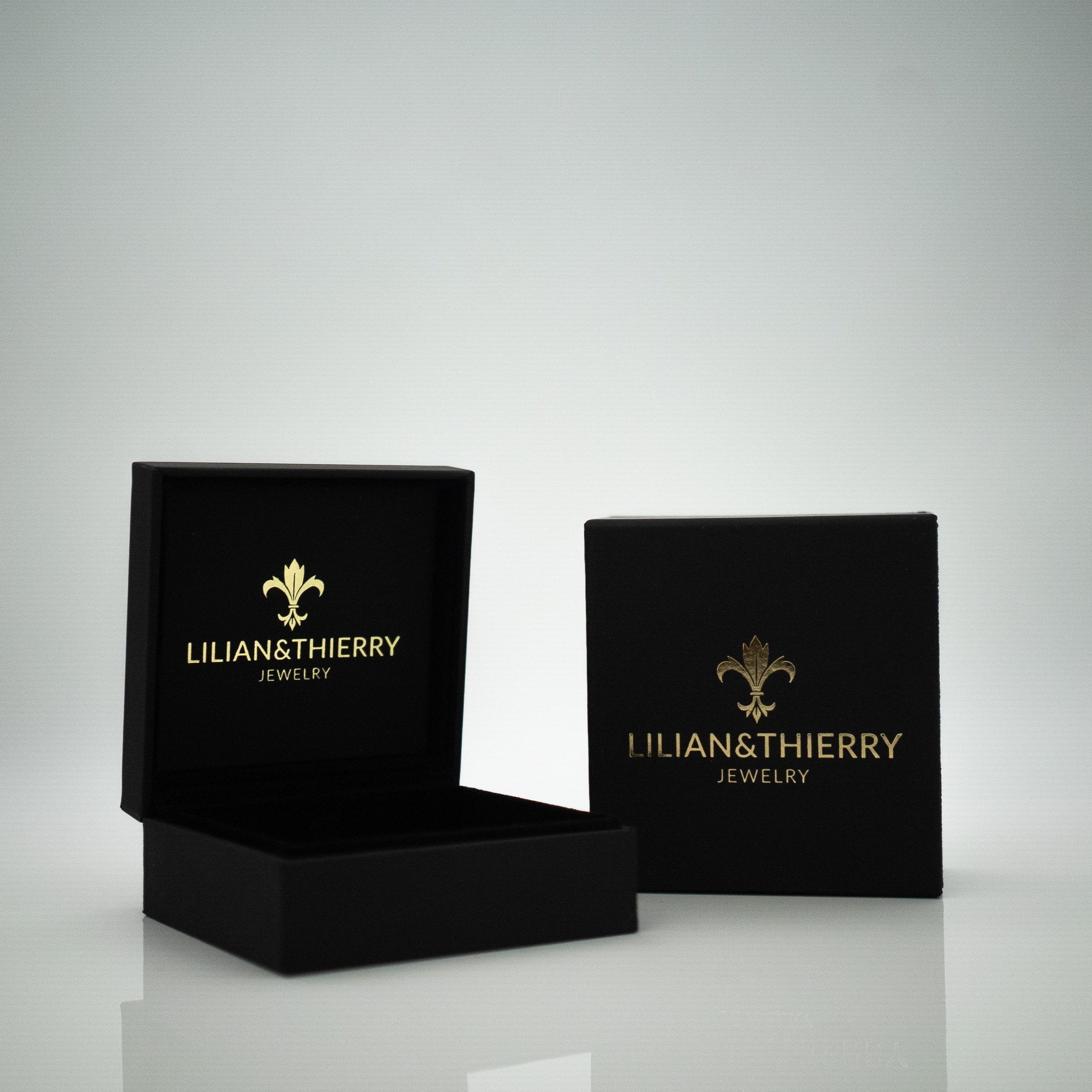 Plattenarmband Herren 6mm Gold Verpackung