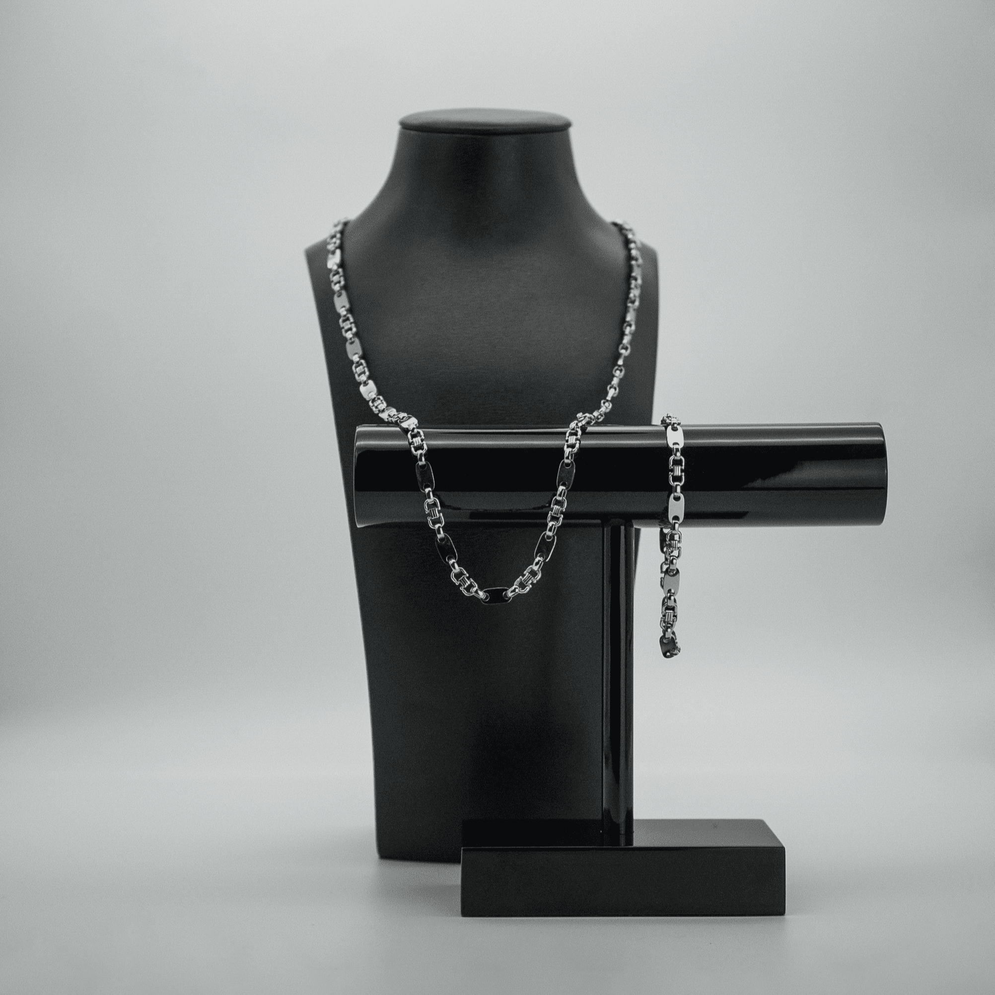 Plattenkette Edelstahl 60cm 6mm