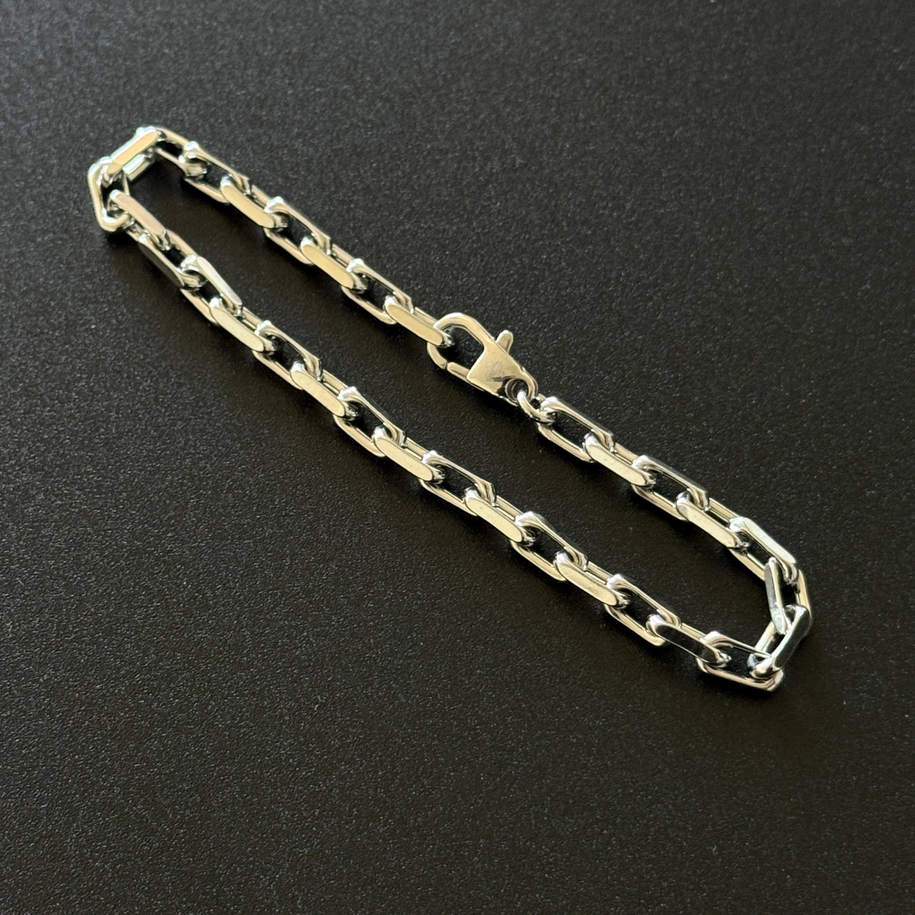 L&T NOBLESSE Halskette 5mm breit + Armband 22cm 5mm Edelstahl