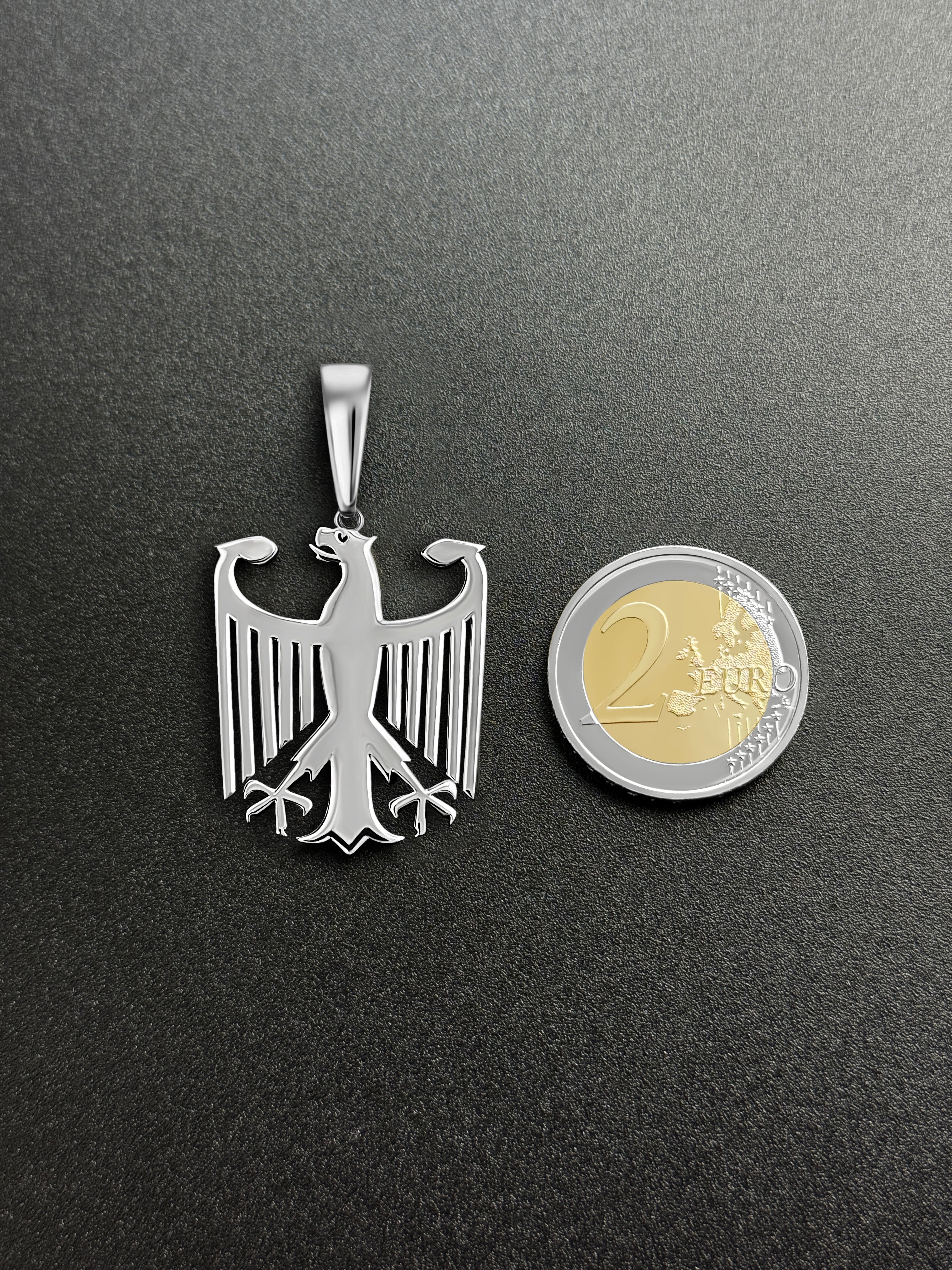 L&T Deutschland Adler Anhänger aus 925 Sterling Silber
