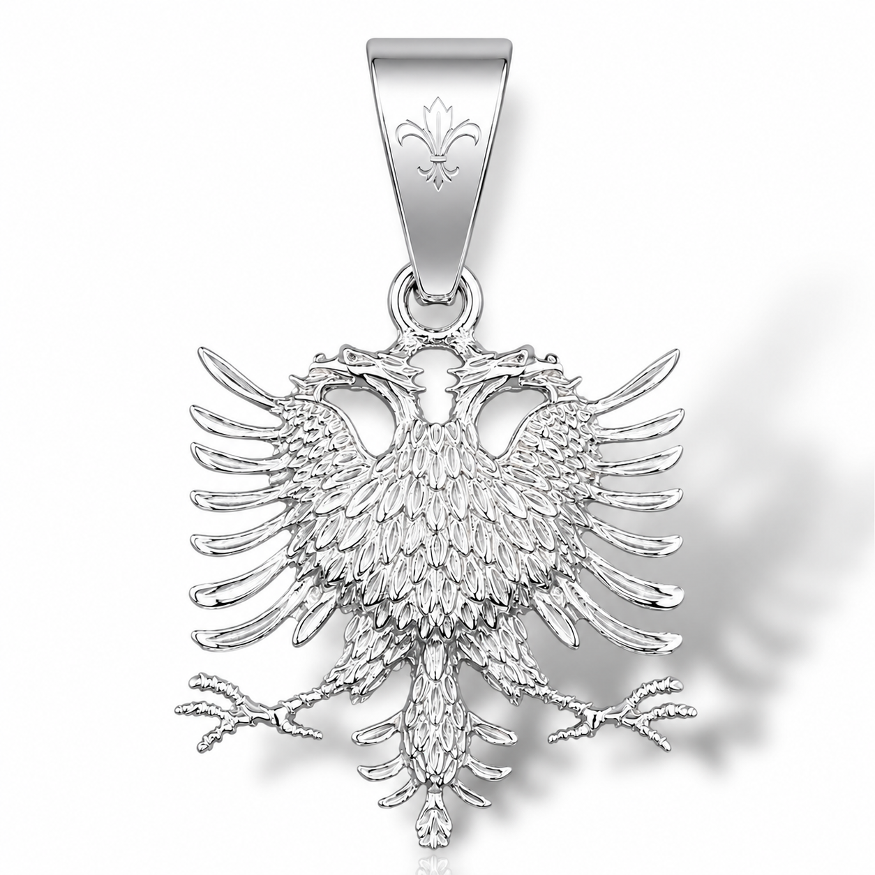 L&T Albanischer Adler / Shqiptar 1.0 Anhänger aus Edelstahl
