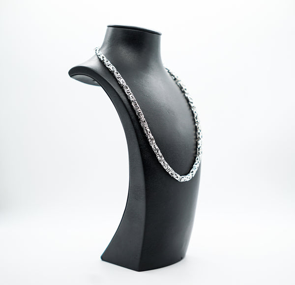 – 65cm 5mm aus Edelstahl lang ☆ Lilian&Thierry ☆ Jewelry Königskette breit