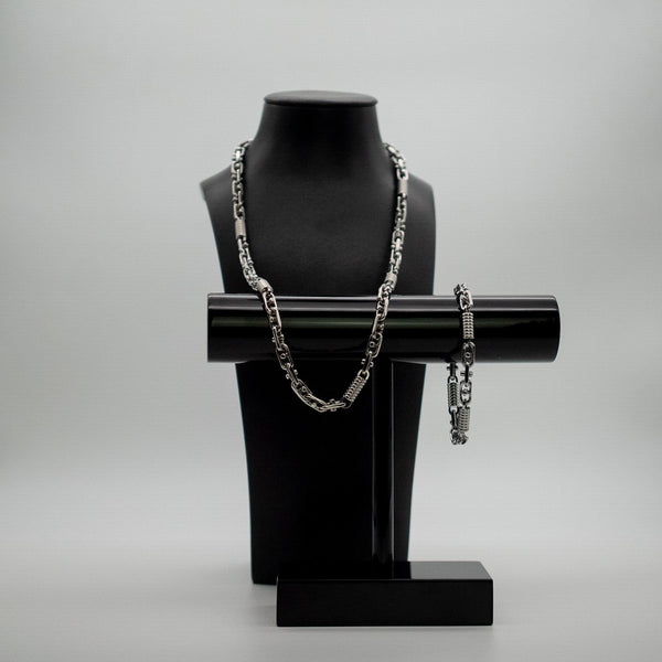 Monte Carlo Kette Edelstahl Set