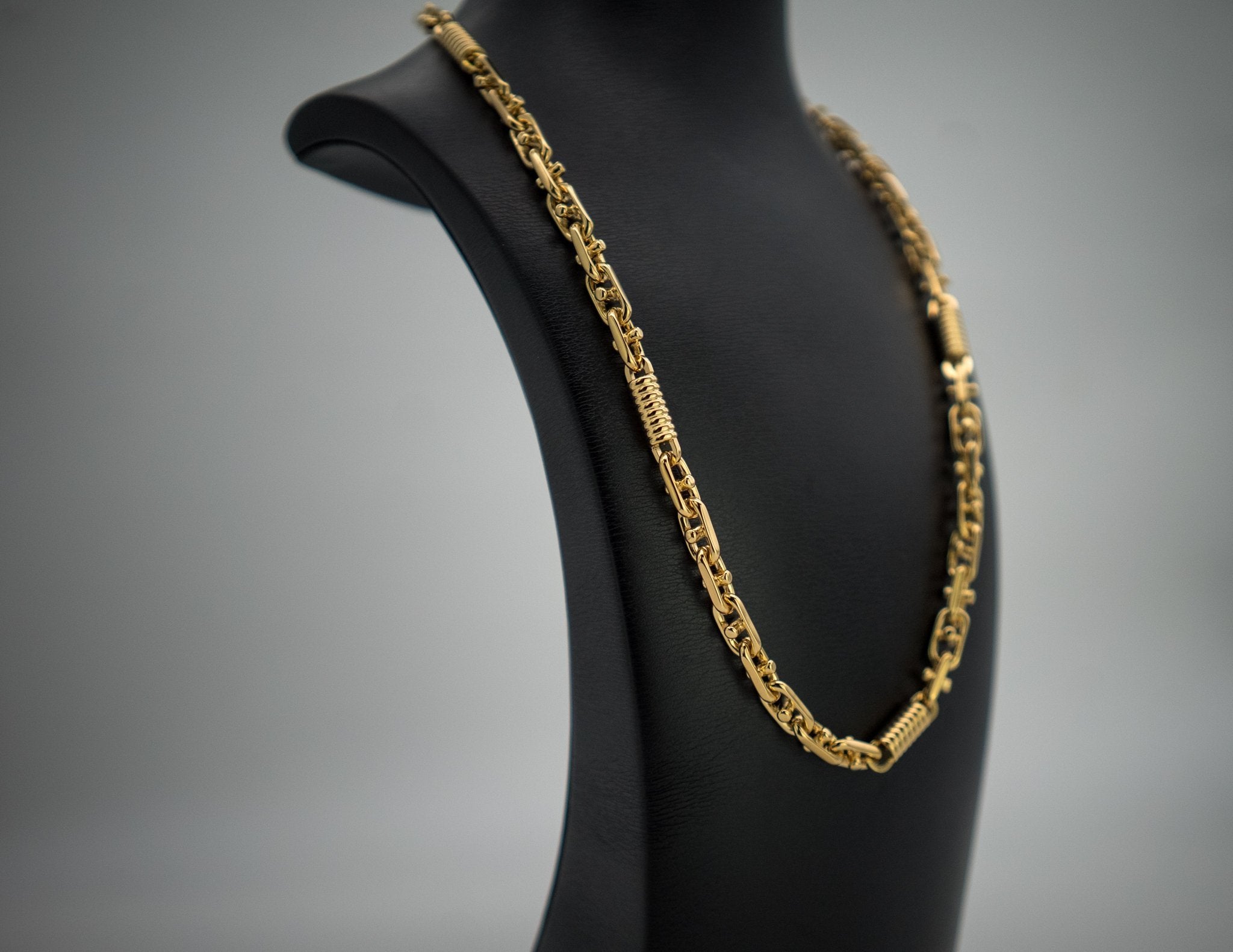 Monte Carlo Kette 7mm vergoldet